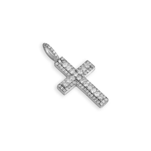 Classique Croix Style S925 Argent Moissanite Diamant Pendentif Bijoux Élégants Pour Cadeaux Religieux - Product Image 5