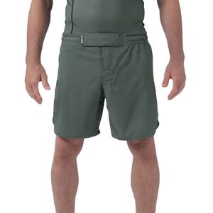 Pantalones cortos de MMA con logotipo personalizado, venta al por mayor, equipo de lucha transpirable elástico de 4 vías para BJJ Grappling Kickboxing, fabricante OEM - Product Image 1