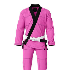 Service OEM de couleur rose Meilleure vente Nouvelle arrivée Qualité supérieure Meilleur matériau Uniforme de judo pour adultes PAR DES INDUSTRIES INCROYABLES - Product Image 4