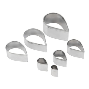 Metal Dough Top Cookie Pie Pizza <b>Bread</b> Pastry Roller <b>Cutter</b> With Handle Stylish Design Cookies Tools - Product Image 2