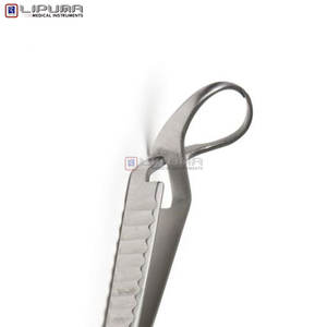 Pinces à serviettes Jones de haute qualité incurvées 9cm tissu sécurisé chirurgical tenant des instruments médicaux en acier inoxydable - Product Image 5