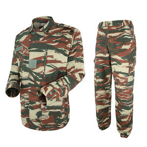 Uniforme BDU Camuflaje Lagarto, Conjunto de Pantalón y Chaqueta Táctica, Transpirable, Impermeable, Lona Ligera y Resistente, Ropa de Campo para Hombre - Product Image 1