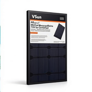 Panneau solaire monocristallin bifacial à demi-cellules VSUN 440W de type N, certifié TUV - Product Image 2