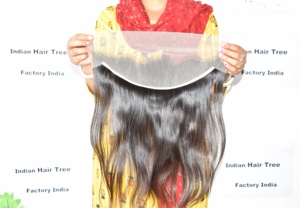 Cabello Humano Indio 100% Natural al Por Mayor a Precio Económico, Frontal Liso Remy para Mujer, Color Negro Natural, Fabricantes, Cutícula Alineada, Virgen - Product Image 6