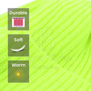 Los gorros Jacquard más vendidos para adultos hechos de tela de lana de algodón suave Estilos de jugador elegantes - Product Image 6