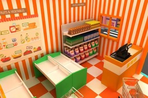 Casa de Juegos Infantil <span class=keywords><strong>Little</strong></span> <span class=keywords><strong>Town</strong></span>, Juego de Roles para Niños, Simulación de Vida, Casa de Juego - Product Image 4
