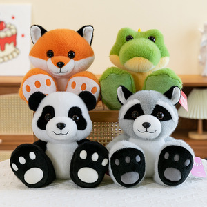 Peluche Economici all'Ingrosso, Giocattoli di Peluche a Forma di Bigfoot, Panda e Volpe, Simpatici Pupazzi per Regali ai Bambini - Product Image 2