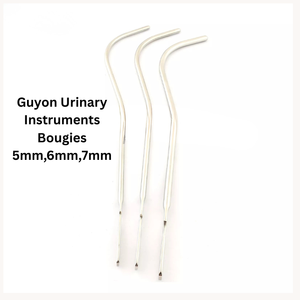 Juego de 3 Piezas de Instrumentos Urinarios Guyon, Sondas de 5mm, 6mm, 7mm - Product Image 2