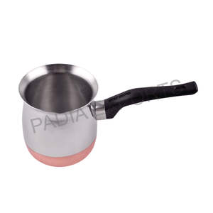 Réchauffe-café en acier inoxydable avec fond en cuivre, construction métallique durable, compatible lave-vaisselle/micro-ondes/four - Product Image 1