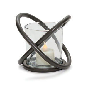 Dernier produit Design attrayant Fil Lanterne Bougeoir Bougeoir Noir Enduit Taille Personnalisée Éclairage Décoration Maisons - Product Image 4