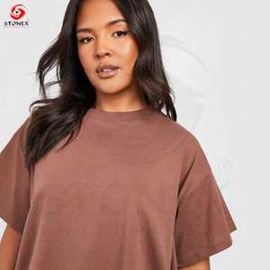 Dernier style de t-shirts pour femmes T-shirts légers pour femmes T-shirts pour femmes de grande taille fabriqués au Pakistan à vendre - Product Image 2