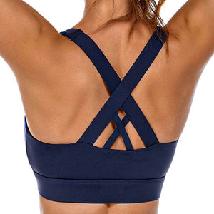 Soutien-gorge de sport Yoga & Gym pour femmes nouveau design-Logo avant respirant à séchage rapide Tailles et couleurs personnalisables Taille plus disponible - Product Image 4