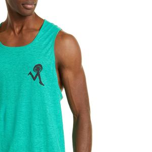 Camiseta interior personalizada para hombre, diseño de sublimación, sin mangas, algodón, desgastado, para gimnasio - Product Image 2