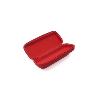 Mallette de rangement en EVA de voyage Anti-Stress de l'usine du Vietnam pour lunettes petit étui rigide carré avec fermeture à glissière en matériau PU - Product Image 1