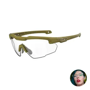 Wholesale night vision yellow non polarized designer sports sunglasses