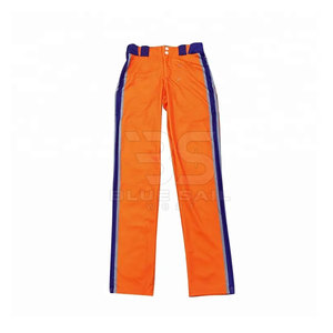 2025 haute qualité personnalisé Baseball Orange couleur vêtements jeunesse équipe vente en gros dernier pantalon de Baseball pour jeunes - Product Image 1