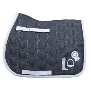 Almohadilla de Silla de Montar de Lujo, Transpirable y Elegante, Acolchada y Personalizada, de Mezcla de Lana y Seda, Estilo Inglés/Oriental, para Doma y Salto Ecuestre - Product Image 2