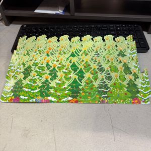 Decorazioni natalizie natalizie Decorative decorazioni natalizie ghirlanda con bordi magnetici - Product Image 4