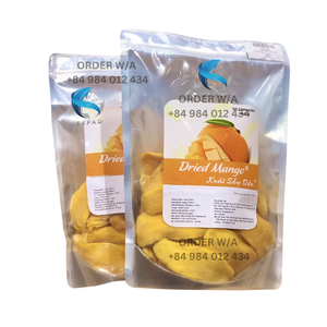 มะม่วงอบแห้งออร์แกนิคธรรมชาติ รสหวานนุ่ม บรรจุภัณฑ์สุญญากาศแบบ AD  ผลิตภัณฑ์จากเวียดนาม บรรจุภัณฑ์แบบขายส่ง - Product Image 1