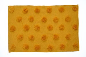 Alfombra clásica tejida a mano de lana natural más vendida Boho Vintage Vibes que canalizan el espíritu bohemio - Product Image 2