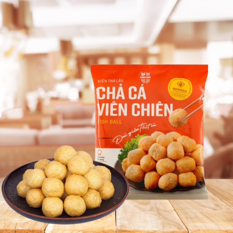 Crispy Fish Balls Good Price Hot Pot Ingredients Original For Any Occasion Customized Logo Made In Vietnam Manufacturer