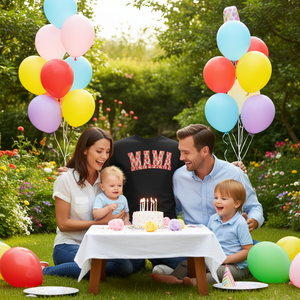 T-shirt coordinata per la famiglia per il primo compleanno di Mama of the Berry con tema fragola - Product Image 3