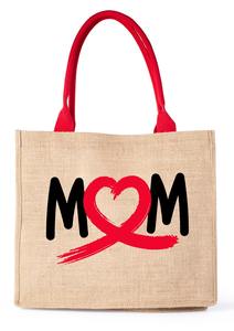 Sac à bouteille en toile de coton avec logo personnalisé |   Sac fourre-tout en tissu recyclable pour le shopping |   Sac réutilisable écologique imprimé à bas prix - Product Image 6