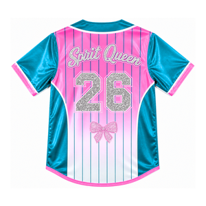 Uniforme de poliéster sublimado personalizado para porristas, ligero, que absorbe la humedad, ropa para equipos de animación y ropa de calentamiento. - Product Image 3