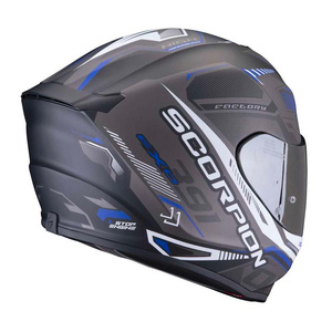 Casco Integral Retro SCORPION EXO-391 Talla XL con Doble Visor, Material PP y PC, en Caja - Product Image 3
