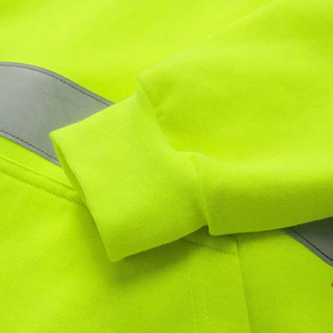 Vestes de sécurité respirantes unisexe en polyester pour hommes, couleurs personnalisées, logo personnalisé, style à capuche, antistatique, imperméable, ANSI classe 2 - Product Image 5