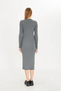 Vestido de punto elegante y cómodo acanalado para mujer - Product Image 6