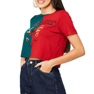 เสื้อยืดครอปสำหรับสตรีท230GSM - Product Image 2