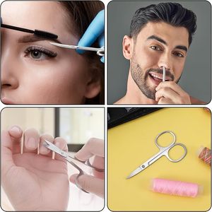 Ciseaux à cuticules en acier inoxydable de haute qualité, ciseaux à ongles pointus et courbés pour le soin des cuticules - Product Image 4