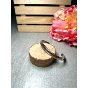 Navajo Handmade 14k Gold & Sterling <b>Silver</b> Fashion <b>Cuff</b> <b>Bracelet</b> - Product Image 3