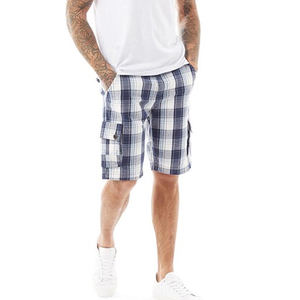 Pantalon cargo de haute qualité pour hommes pantalon de survêtement personnalisé en coton avec poche latérale droite avec cordon de serrage short cargo pour hommes - Product Image 4