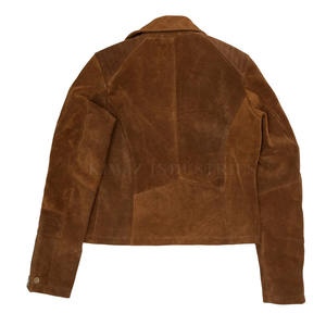 Women Genuine <b>Suede</b> Leather <b>Jacket</b> Winter Use Zipper Fashion <b>Suede</b> Leather <b>Jacket</b> for Online Sale - Product Image 2