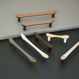 Poignées de tiroir de placard en alliage de zinc de luxe, poignées de porte de placard, design rétro, quincaillerie de meubles, fournisseur d'exportation - Product Image 1