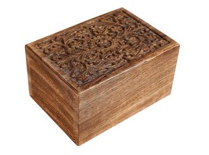 Urnes de crémation décoratives en bois pour cendres humaines adultes nouveau Design unique et classique de haute qualité fabriqué en inde vente en gros 2023 - Product Image 4