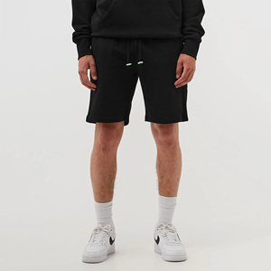 Custom Logo <b>Men's</b> Casual Solid Pattern 100% Recycled Cotton <b>Shorts</b> Breathable 1-Way Stretch Mid Waist Plain Dyed New Latest - Product Image 3