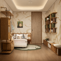 Service complet de design d'intérieur et d'approvisionnement en mobilier pour les projets d'appartements, d'hôtels et de villas de luxe