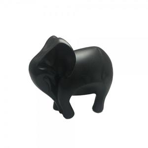 รูปปั้นสัตว์บทคัดย่อด้านบนโต๊ะสำนักงานเคลือบผงสีดำรูปปั้นสัตว์ตกแต่งประติมากรรมสัตว์ในร่มรูปปั้นลิงระเบียงสำหรับขาย - Product Image 5