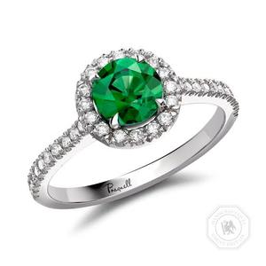 Golorious Bague taille émeraude argent sterling brillant plaqué rhodium classique mariage fiançailles anniversaire fête cadeau pour les femmes - Product Image 5