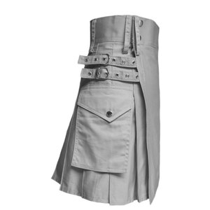 Kilt utilitaire traditionnel pour femmes en coton de qualité supérieure à bon prix, kilt utilitaire écossais fait à la main pour dames - Product Image 3
