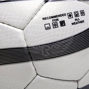 Ballon de football d'entraînement haut de gamme en cuir PU, logo personnalisé, OEM, vente en gros, cousu à la main - Product Image 4