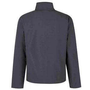 Veste d'hiver à capuche en softshell personnalisée pour homme, imperméable et coupe-vent avec logo frontal, vente en gros de vestes softshell - Product Image 2