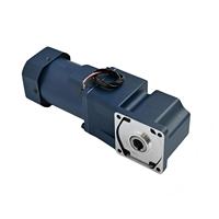 Moteur à engrenages à angle droit AC 6W-250W, arbre creux/solide, gain de place, utilisation en convoyeur