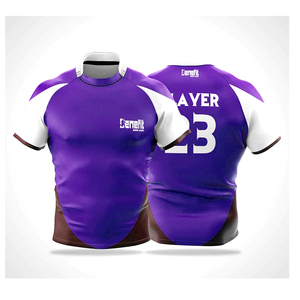 เสื้อผ้ากีฬาเสื้อรักบี้ฟุตบอลดีไซน์ต่างๆของผู้ชายชุดฝึกทีมเสื้อรักบี้แฟชั่น - Product Image 5