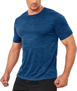 Camiseta de verano para hombre, camisetas de secado rápido, camisetas para correr para hombre, ropa deportiva de entrenamiento elástica para atleta de manga corta, informal para exteriores - Product Image 1
