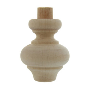 Piede in Legno di Quercia Art. 53012 Mm.88x100 - Product Image 3