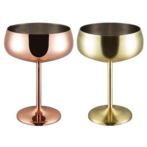 New Arrival Red Wine <b>Goblet</b> Wedding Champagne Wedding Drinking Cup Modern Rose Gold Cocktail Glass - Product Image 5